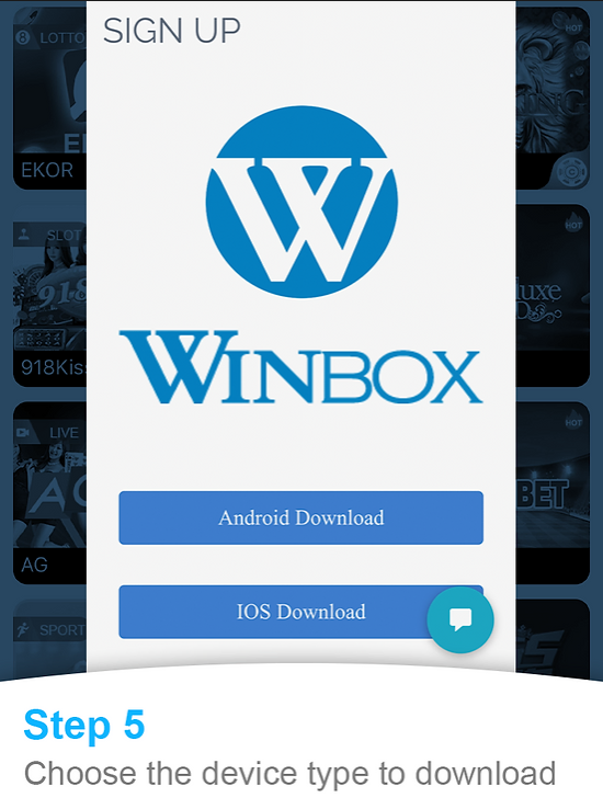download winbox into device